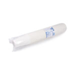 Biely papierový pohár s objemom 330 ml a priemerom 80 mm vhodný na horúce aj studené nápoje