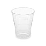 Číry PET pohár Ø 78 mm s objemom 0,3 l – ideálny na studené nápoje, džúsy či limonády. Ľahký, pevný a recyklovateľný. Balenie 50 ks – skvelá voľba pre gastro prevádzky aj podujatia.