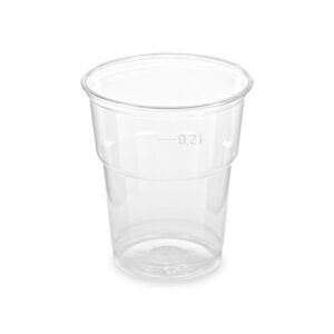 Číry PET pohár Ø 78 mm s objemom 0,3 l – ideálny na studené nápoje, džúsy či limonády. Ľahký, pevný a recyklovateľný. Balenie 50 ks – skvelá voľba pre gastro prevádzky aj podujatia.