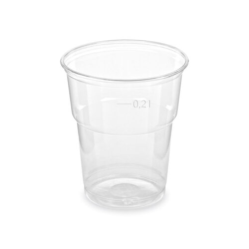 Číry PET pohár Ø 78 mm s objemom 0,3 l – ideálny na studené nápoje, džúsy či limonády. Ľahký, pevný a recyklovateľný. Balenie 50 ks – skvelá voľba pre gastro prevádzky aj podujatia.